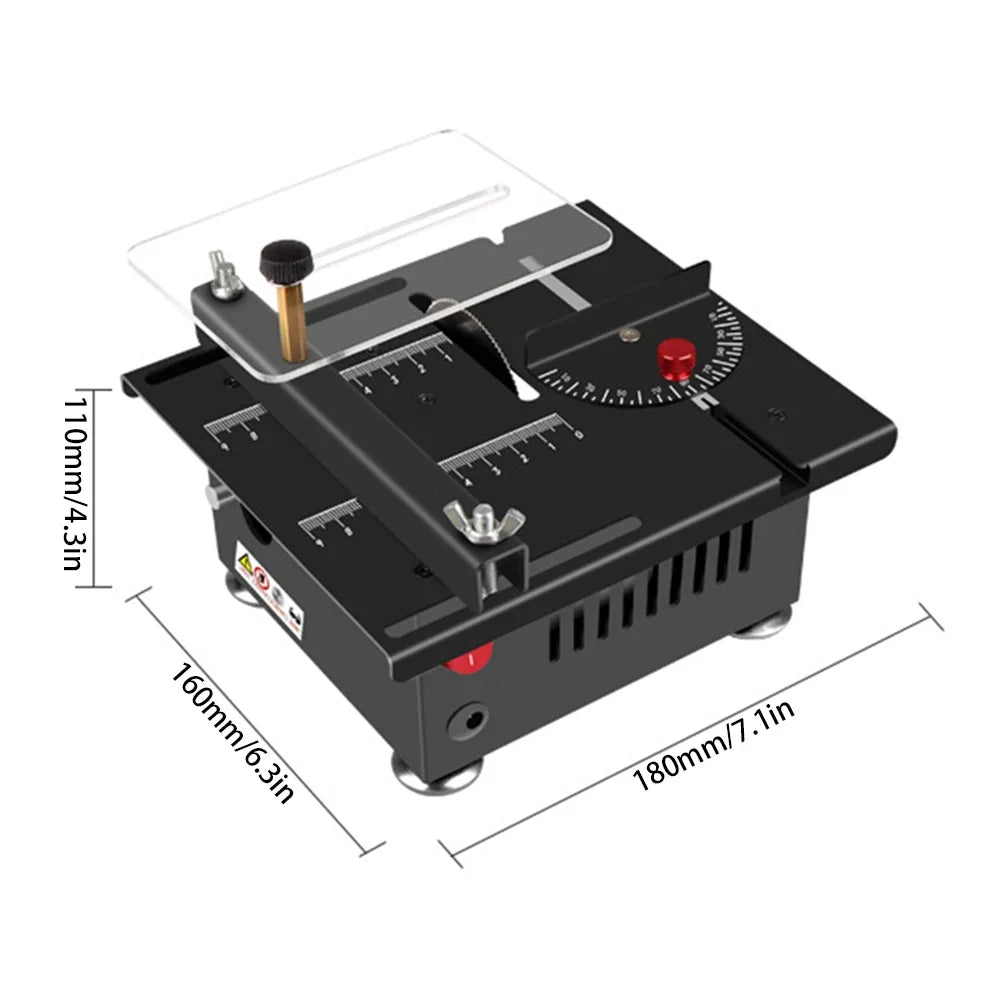 Mini Multifunctional Electric Table Saw | DIY Woodworking Tool