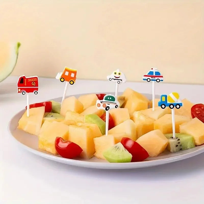 40-Piece Animal Bento Box Food Picks & Lunch Forks for Kids