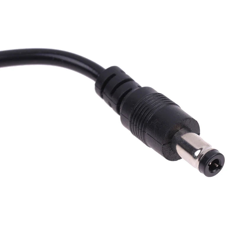 EU Plug Reverse Polarity Charger Adaptor AC 100V-240V Converter
