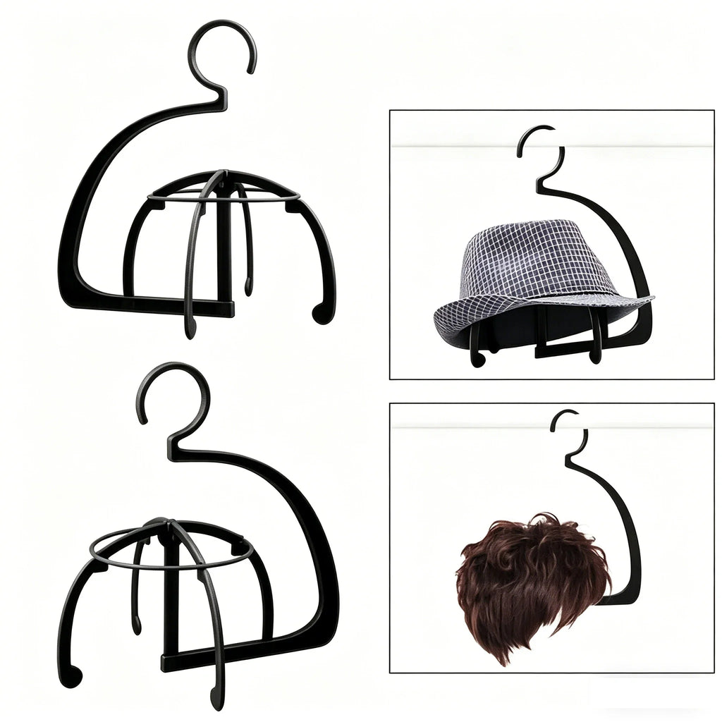 Hanging Wig Display Stand | Portable Wig Holder & Organizer