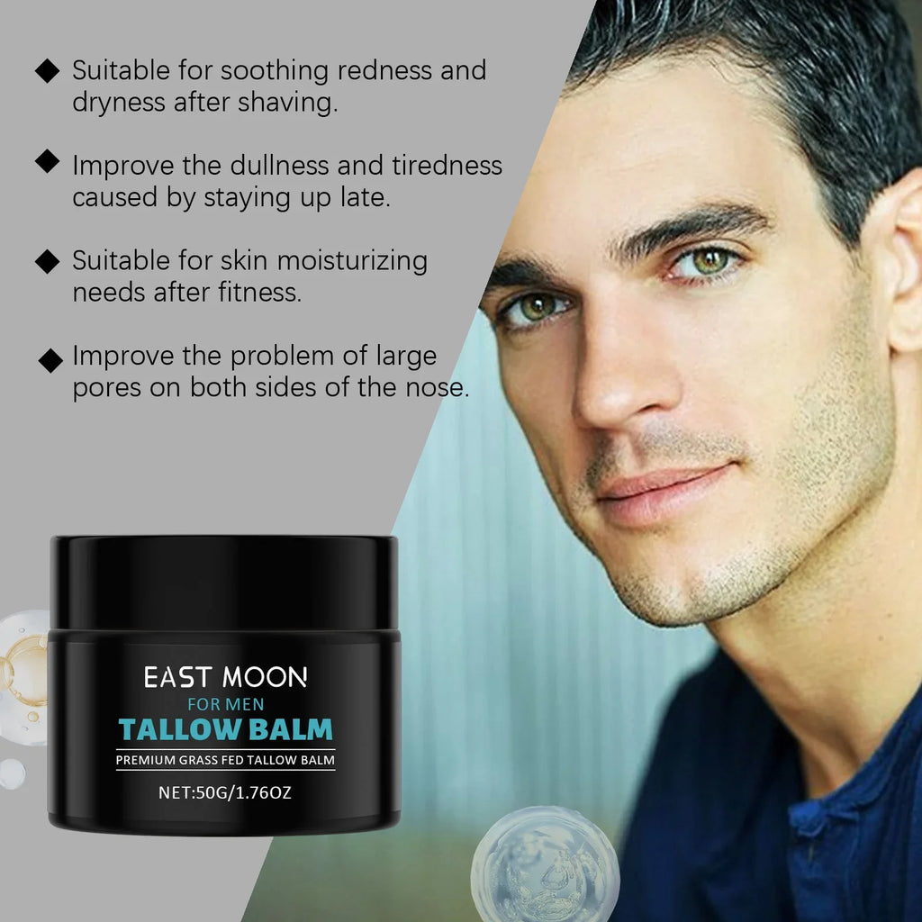 Men's Tallow Balm – Anti-Aging Face Moisturizer | 50g