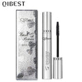 QiBest 4D Silk Fiber Mascara – Waterproof & Volumizing Black