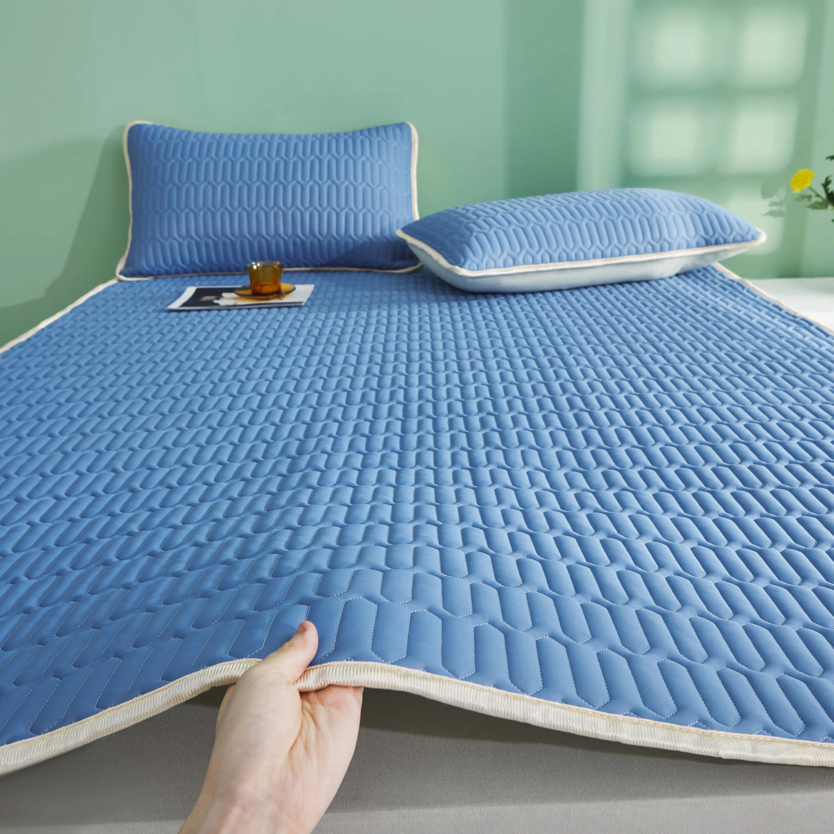 Cool Mat Without Pillowcase Pillow Core Latex Non-slip Cooling