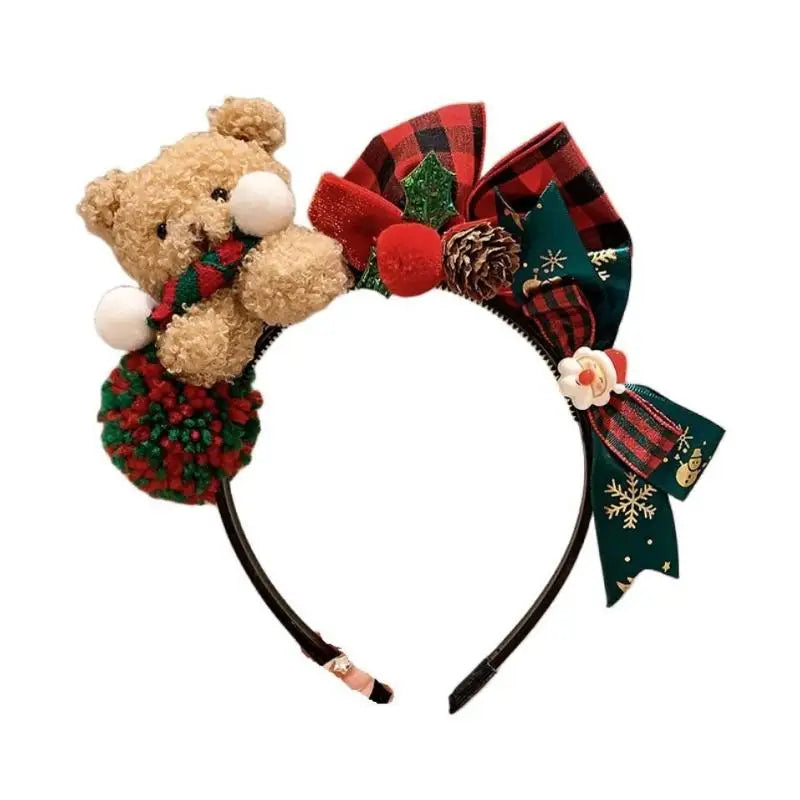 Reindeer Antler Headband with Bells | Christmas Party Accessory
