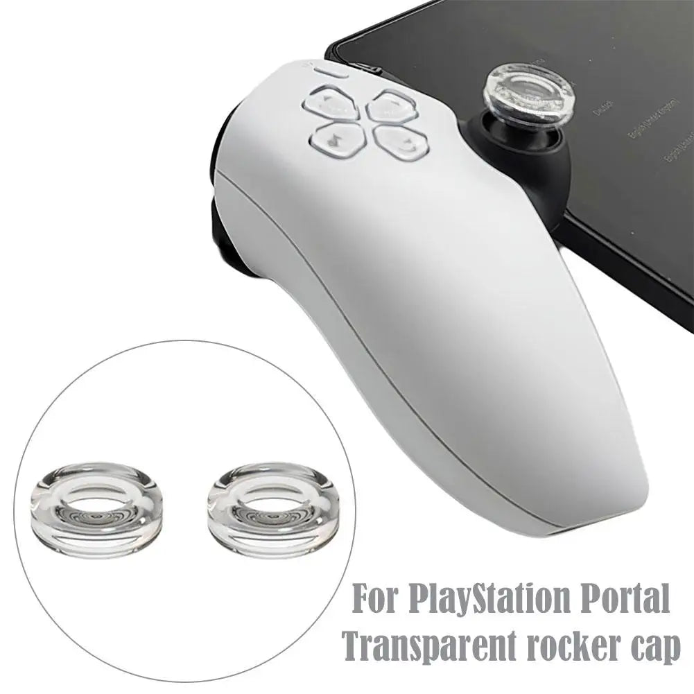 PS5 & PlayStation Portal Silicone Thumb Grip Rocker Caps (2-Pack)