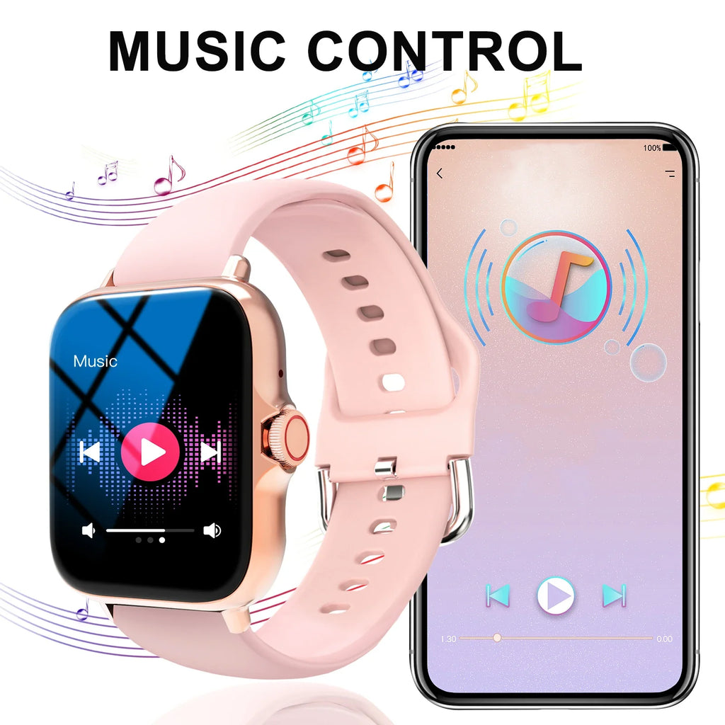 LOMAXFR Smart Watch – Wireless Calling & Sleep Tracker | iOS & Android