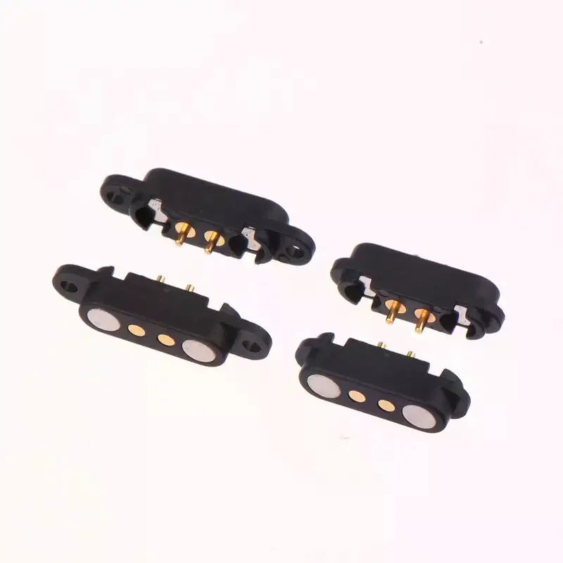 Waterproof 2.54mm Pogo Pin Connector Male Female DC Power Pair