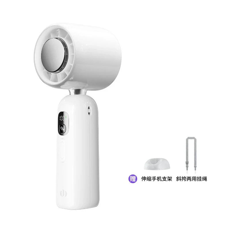 URGGU Turbo Handheld Fan 4500mAh | 5 Speeds & LED Display