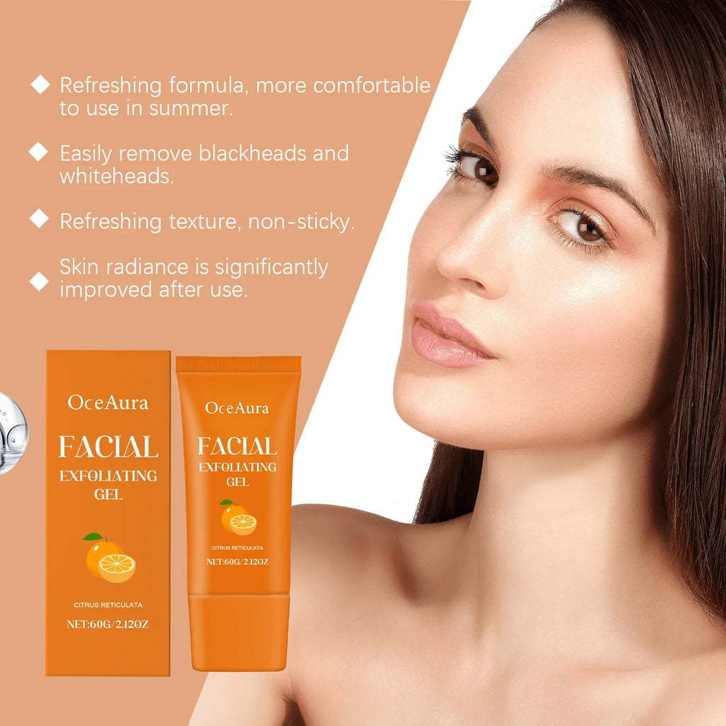 OceAura Vitamin C Exfoliating Facial Cleanser Gel 60g
