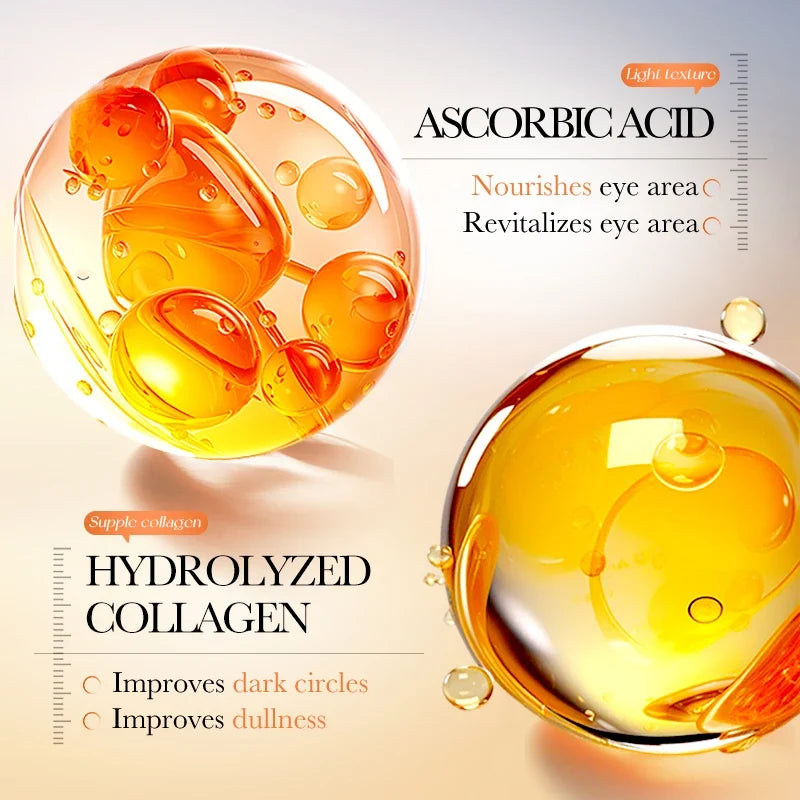 BIOAQUA Vitamin C Collagen Eye Masks 80pcs – Anti-Aging Patches