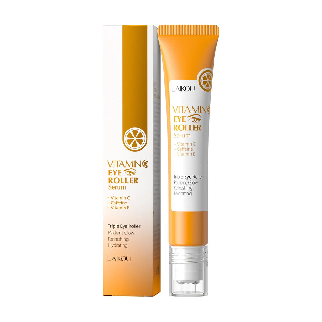 LAIKOU Vitamin C Eye Serum Roller 20ml – Brighten & Hydrate