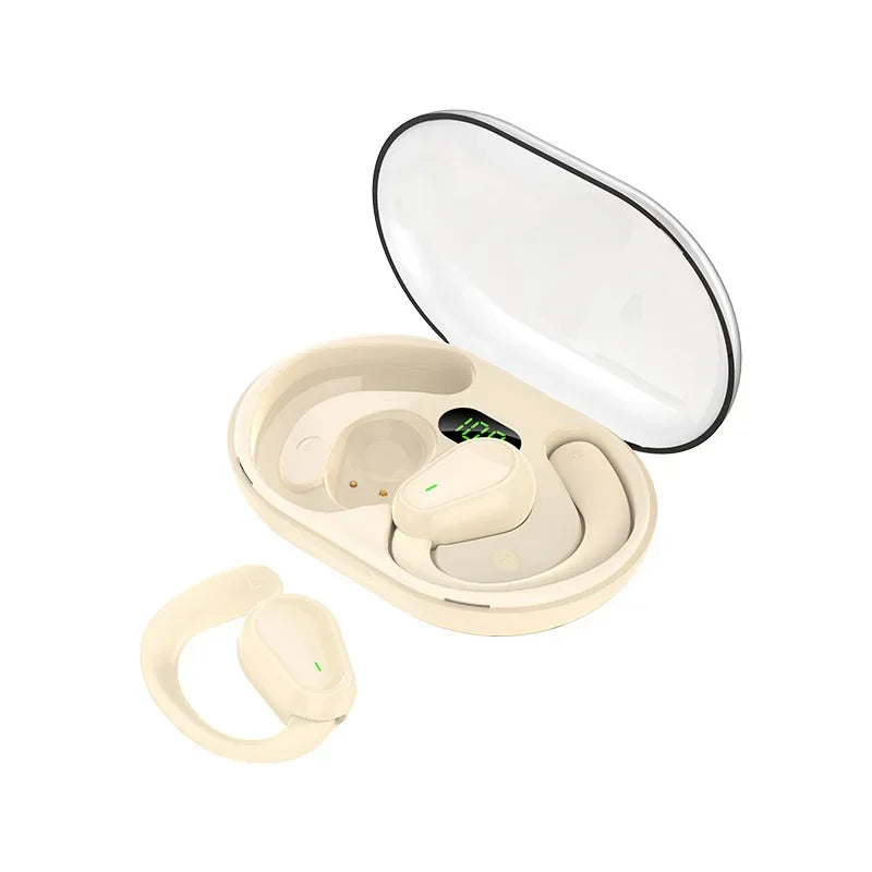 Bluetooth 5.3 Ear Hook Wireless Earbuds HiFi ANC IPX4
