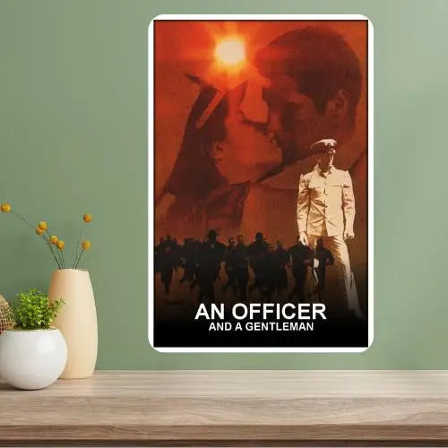 An Officer and a Gentleman Classic Movie Metal Poster Sign