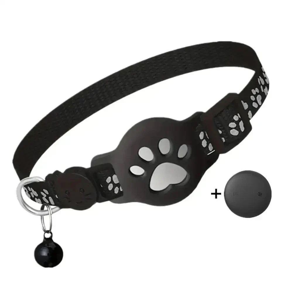 Waterproof Reflective Cat GPS Tracker Collar | Pet Location Finder