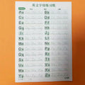Early Education English Alphabet Practice Copybook 18 Pages Stick
