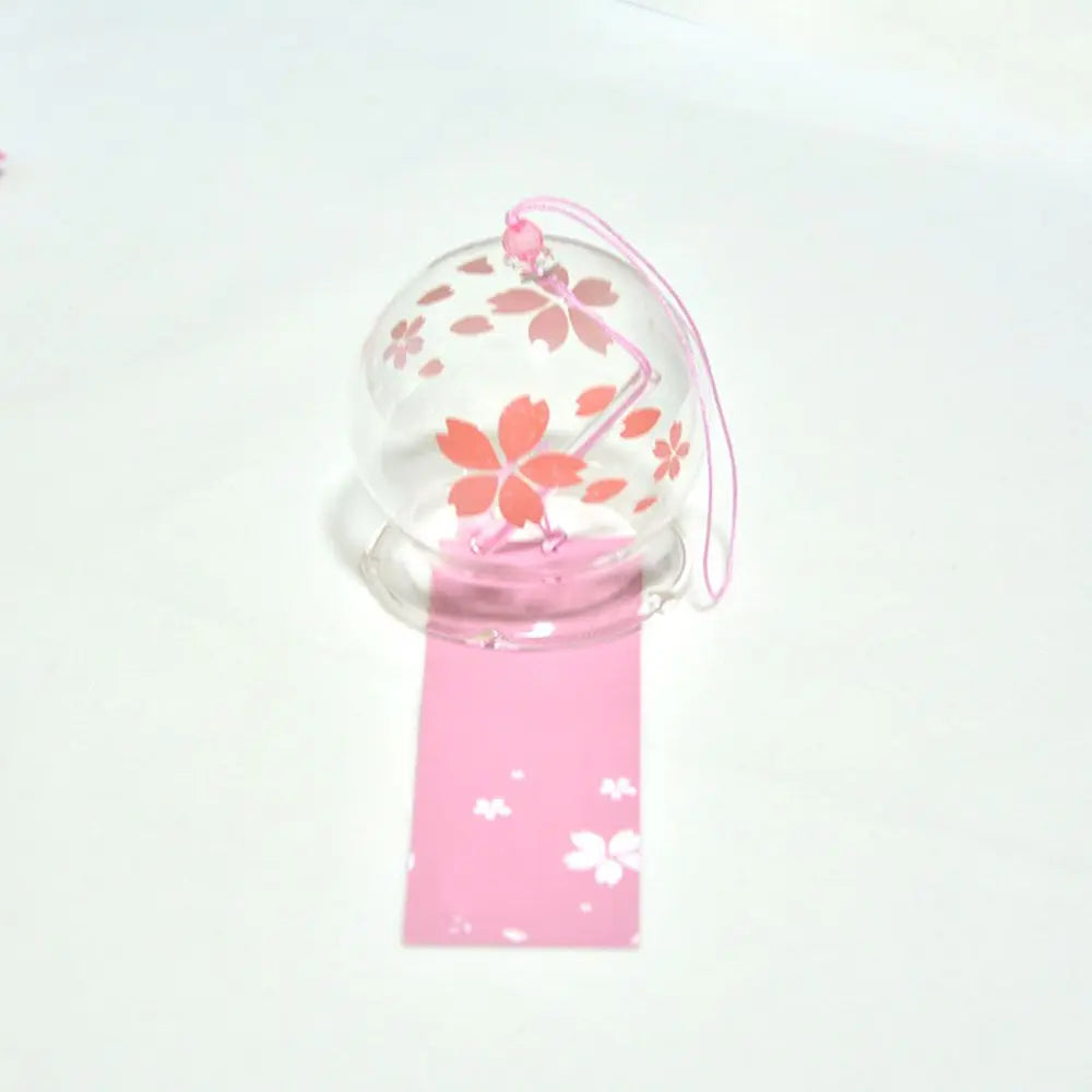 Japanese Glass Wind Chime – Handmade Furin Bell Home Decor