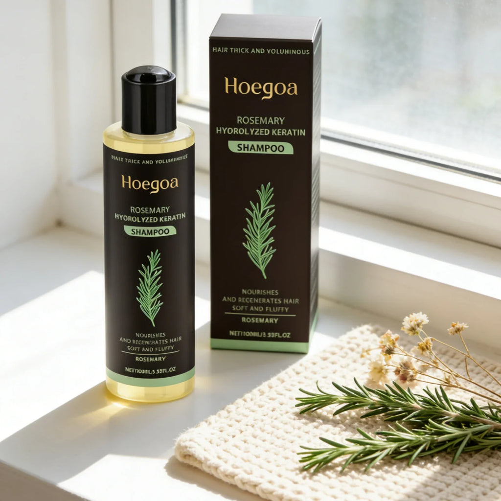 Hoegoa Rosemary Keratin Shampoo – Anti-Frizz & Hair Repair