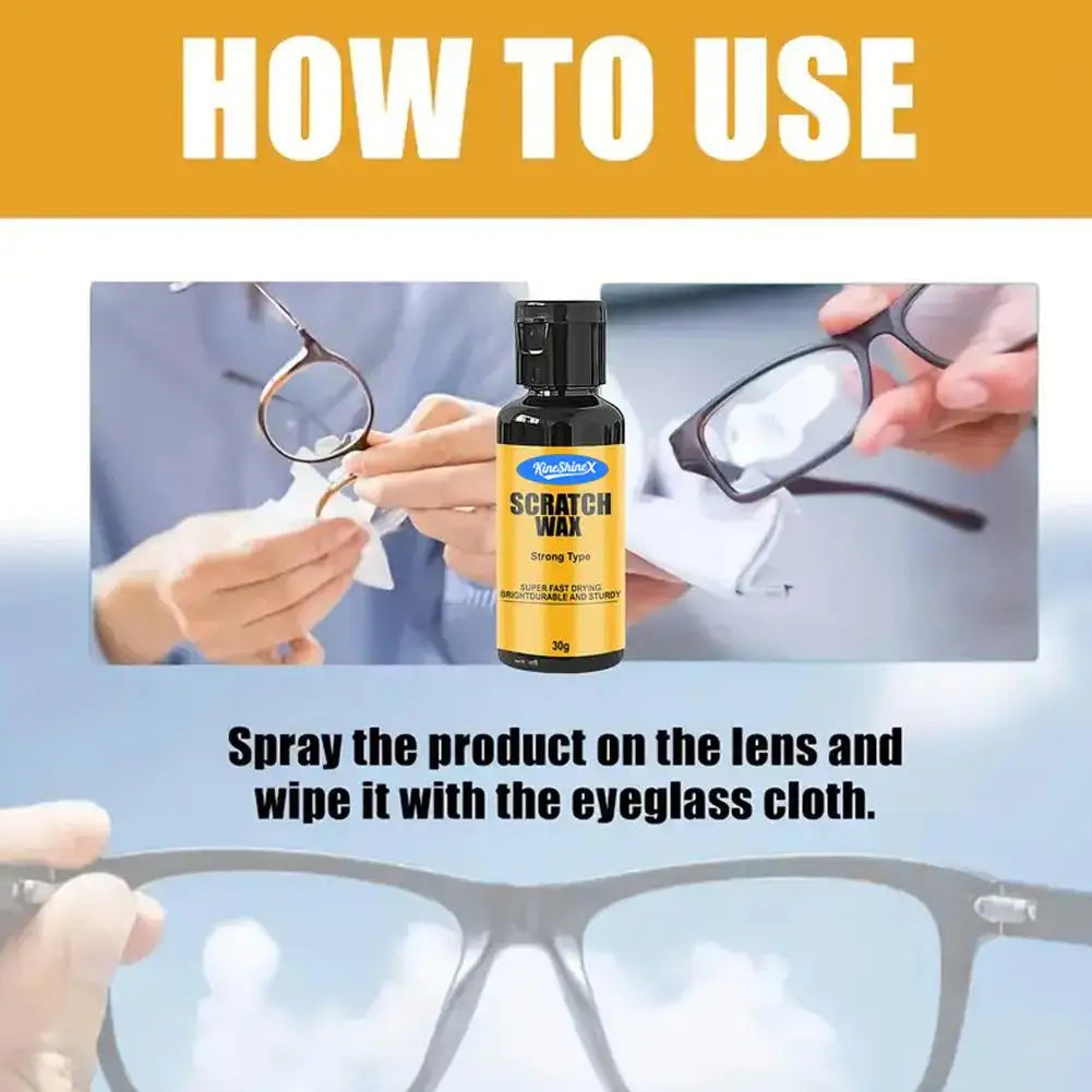 Car Glass Scratch Repair Wax Repairing Glasses Windows Scratches Lens