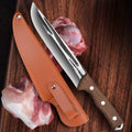 PLYS Hand-Forged Boning Knife – 14.8" Stainless Steel Butcher