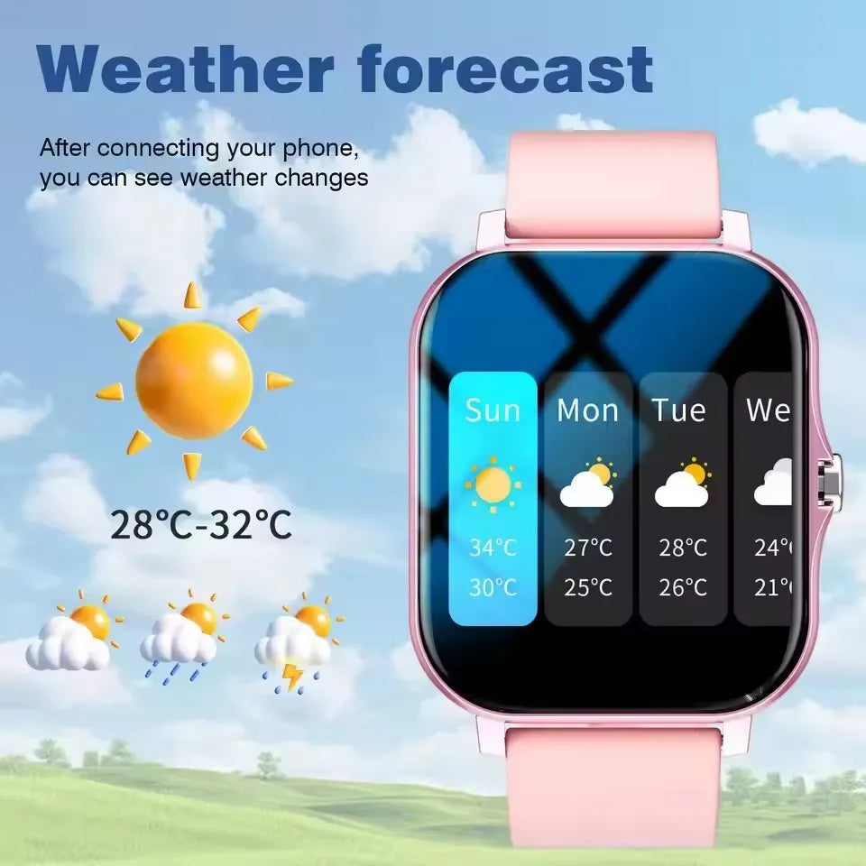 2026 Bluetooth Call Smart Watch Information Push Men Women Health