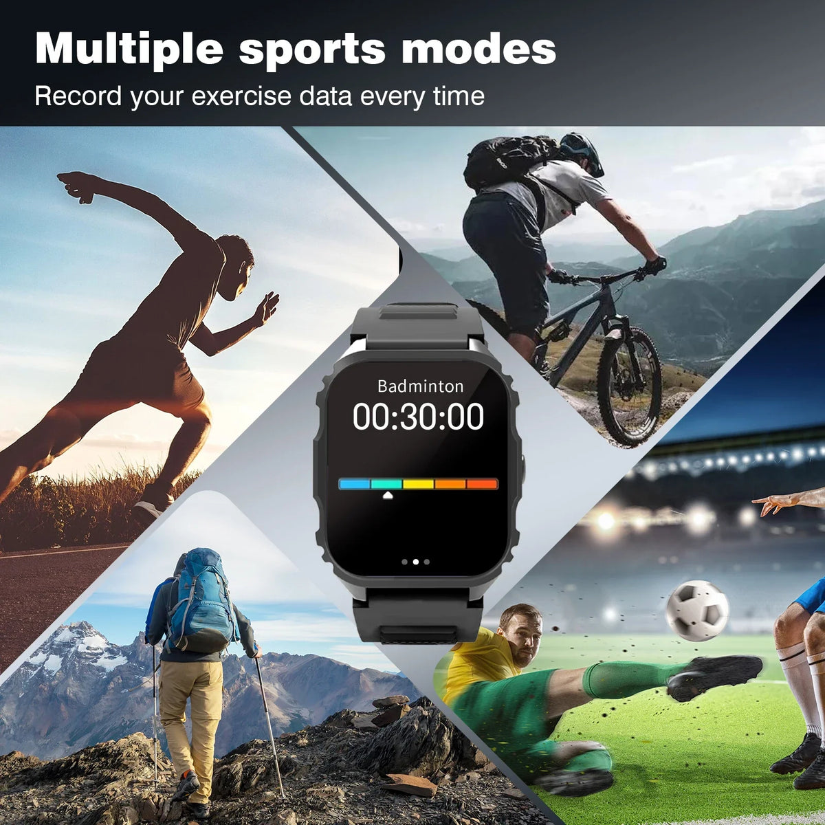 LOMAXFR 1.84" HD Smartwatch | Bluetooth Calling, Dual Strap
