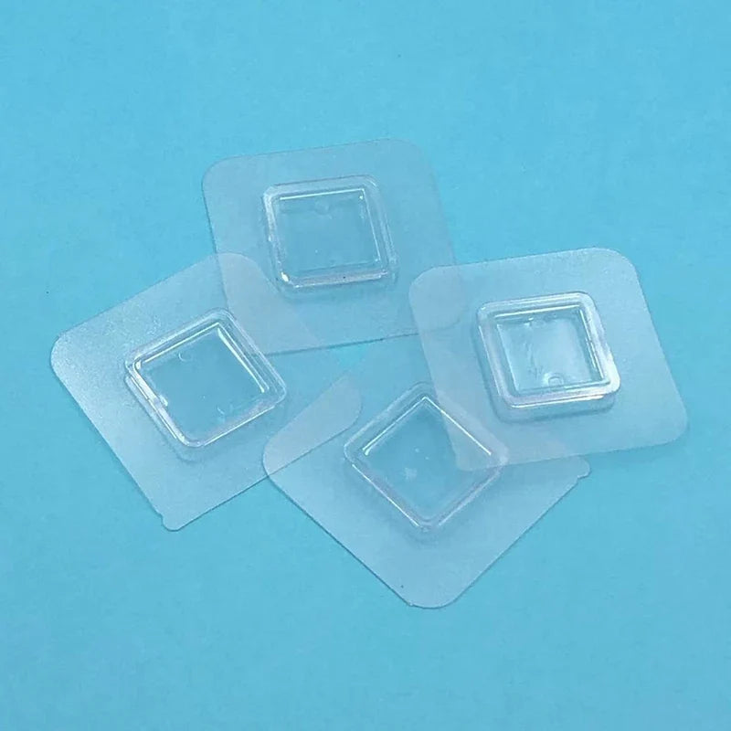 Transparent Adhesive Wall Hook – No-Drill Strong Sticky Hook