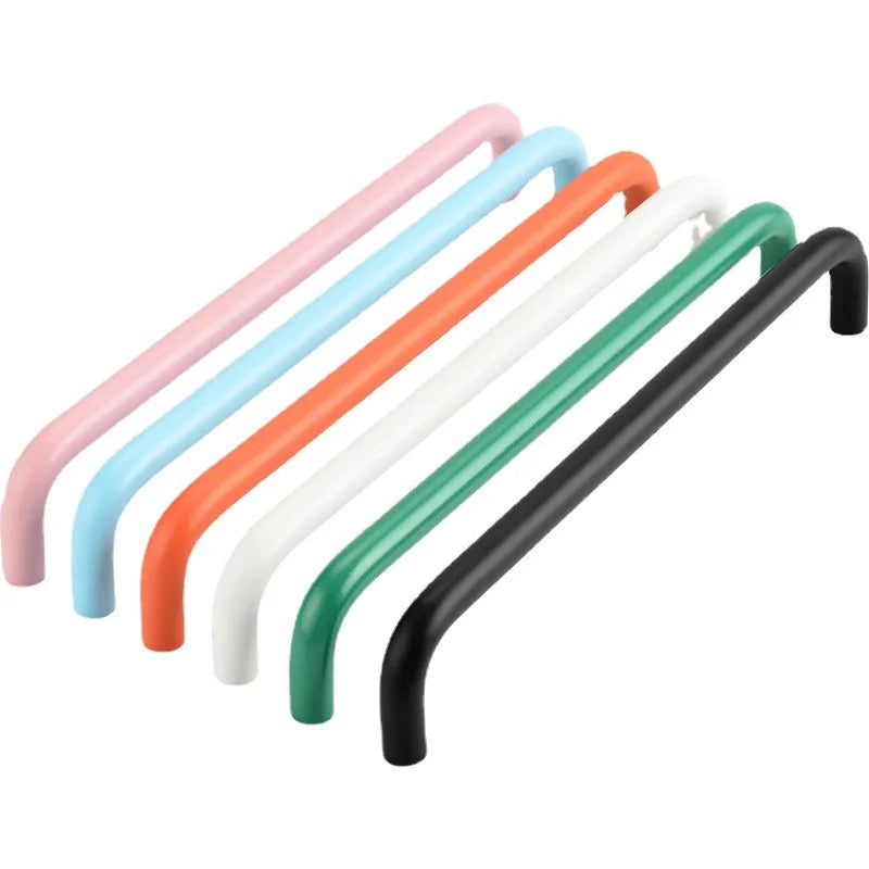 Colorful Ceramic Cabinet Handles 128mm – Kids' Drawer Pulls