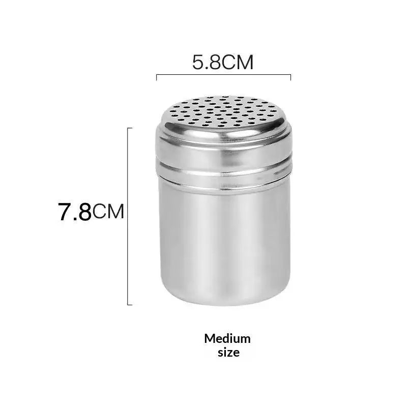 Stainless Steel Spice Shaker Jar – Adjustable, Rust-Resistant