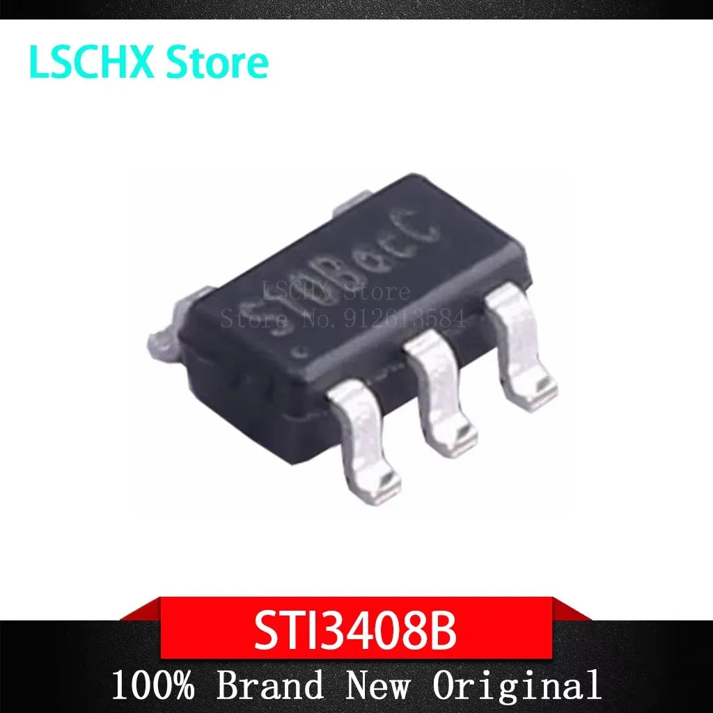 20pcs SOT-23-6 DC-DC Power Supply IC Chips – Mixed Model Pack