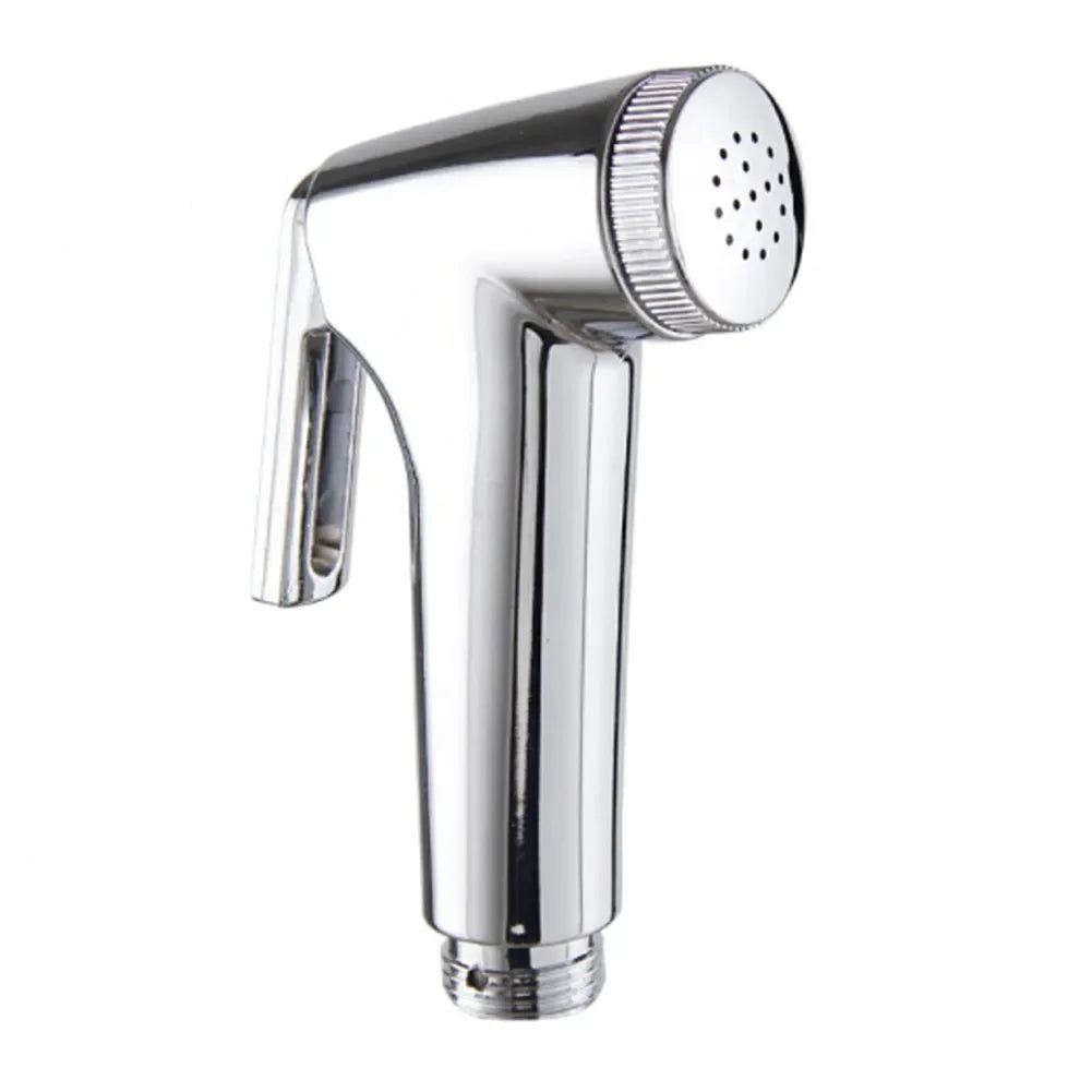 Handheld Bidet Spray with Holder & Hose – Chrome ABS