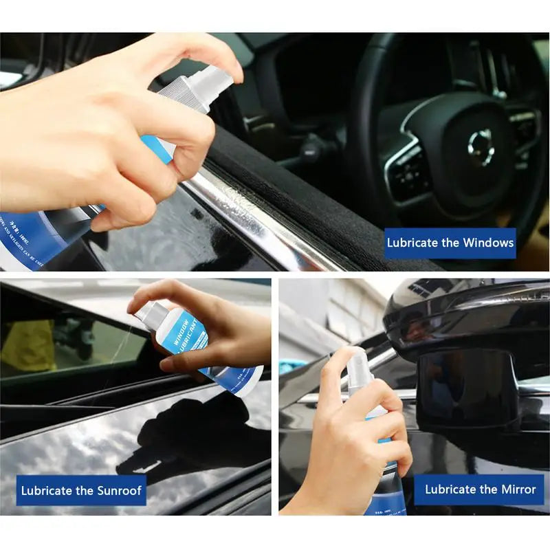 Car Silicone Spray Lubricant Rubber Door Strip Softening Vehicle