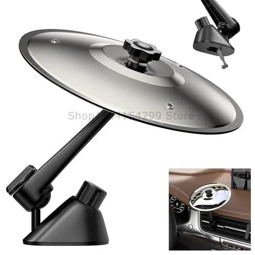 Clip-On Mini Car Vent Drum Cymbal | Fun Auto Accessory