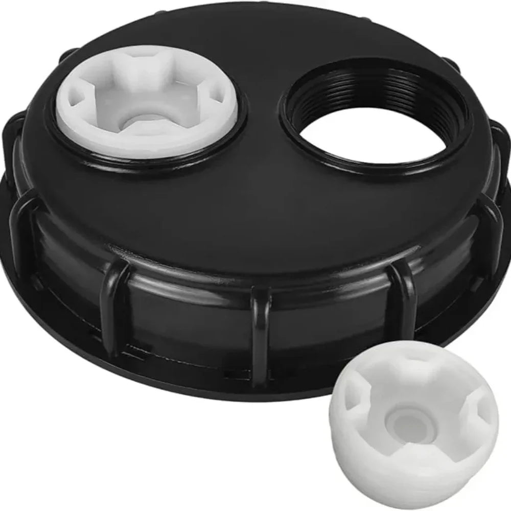 IBC Tank Lid 16.3 Coarse Thread Cap with Breather Valve 1000L