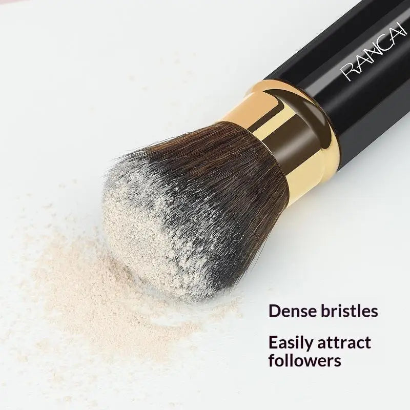 DIKALU Retractable Makeup Brush – Portable Blush & Powder