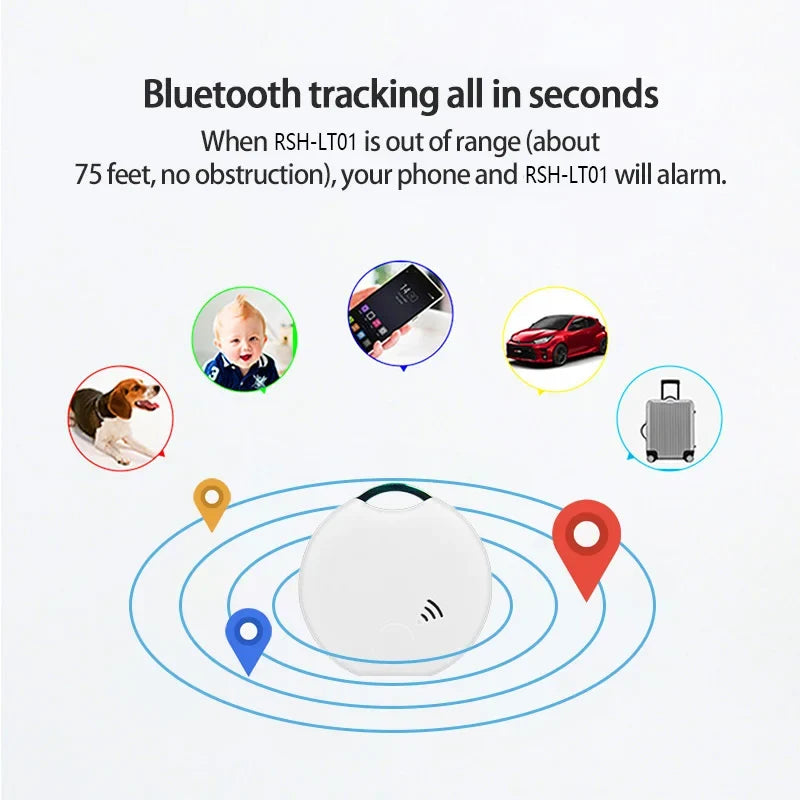 Tuya Bluetooth Smart Tag Anti-lost Device Tracker Two-way Search
