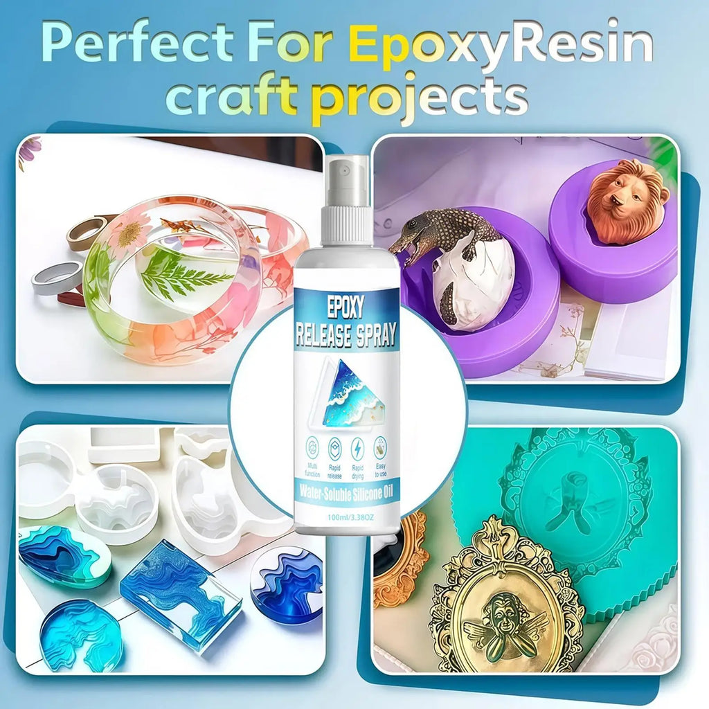 100ml Epoxy Mold Release Spray – Universal Resin Demold Agent