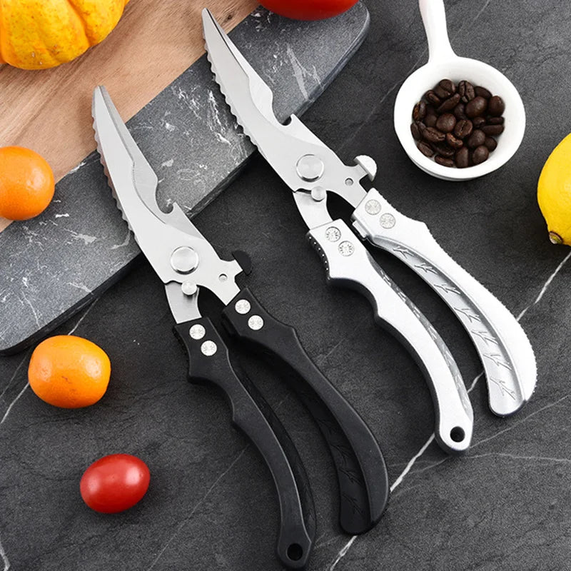 InLeung Heavy-Duty Kitchen Scissors – Sharp Stainless Steel