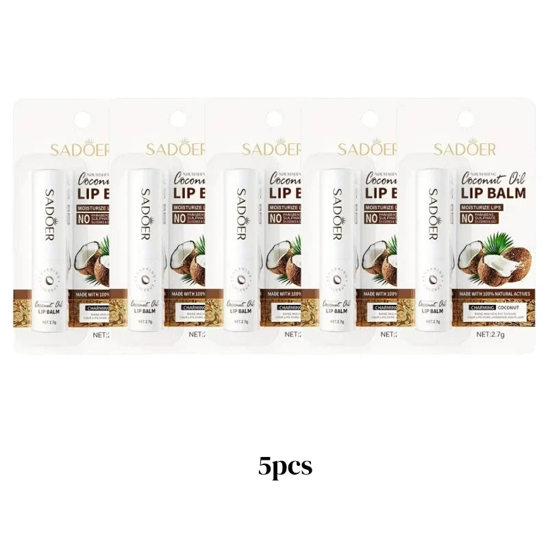 Coconut Lip Balm – Moisturising Daily Lip Care for Men & Women