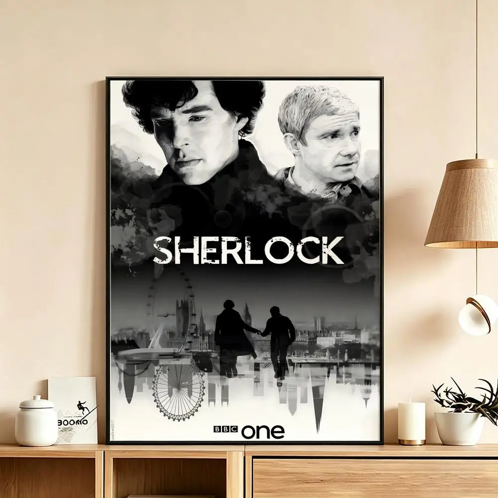 Sherlock TV Series HD Wall Poster – Waterproof Home Decor