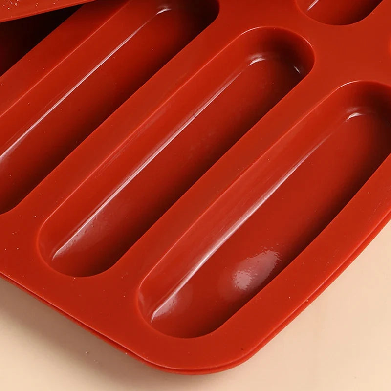 Silicone Finger Cookie Mold – 15-Cavity Non-Stick Ladyfinger Baking