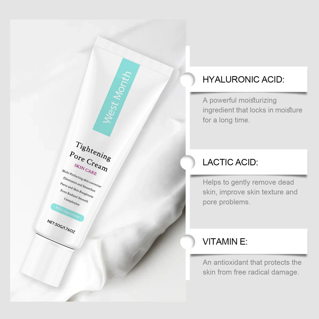 WEST MONTH Pore Minimizing Face Cream – Oil Control 50g