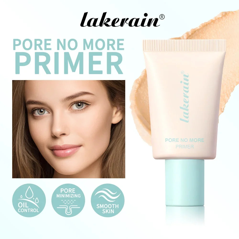 Lakerain Pore No More Primer – Matte Oil Control & Hydrating