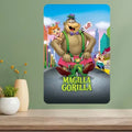 Magilla Gorilla Metal Poster Sign – Retro TV Show Wall Decor