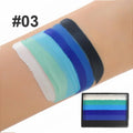 Rainbow Face & Body Paint Palette – 25g Washable Split Cake