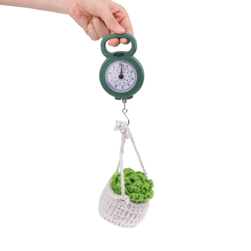Mini Spring Hanging Scale 10kg – Portable Hook Scale