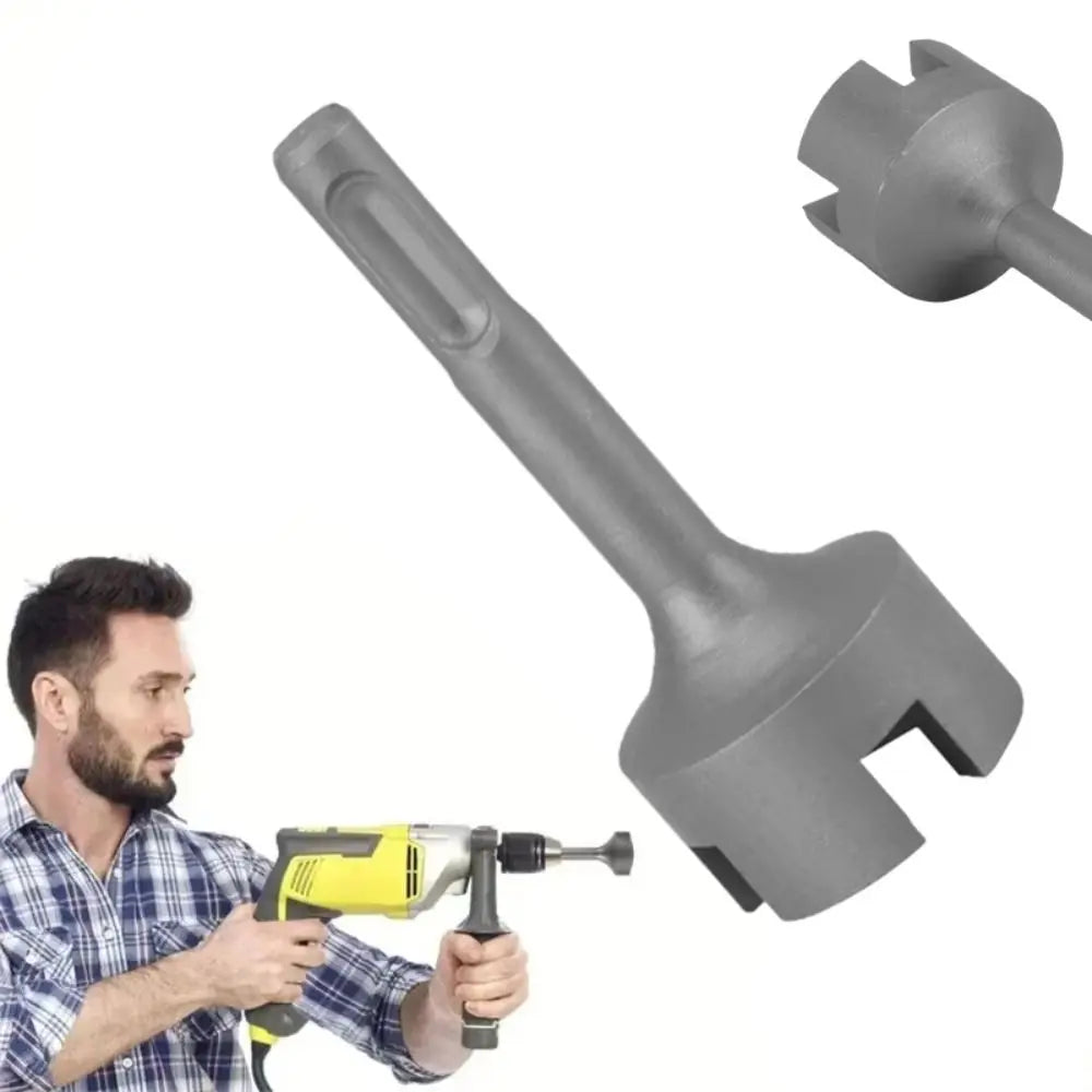 Heavy Duty Steel Ground Rod Driver Bit | Electric Hammer Head