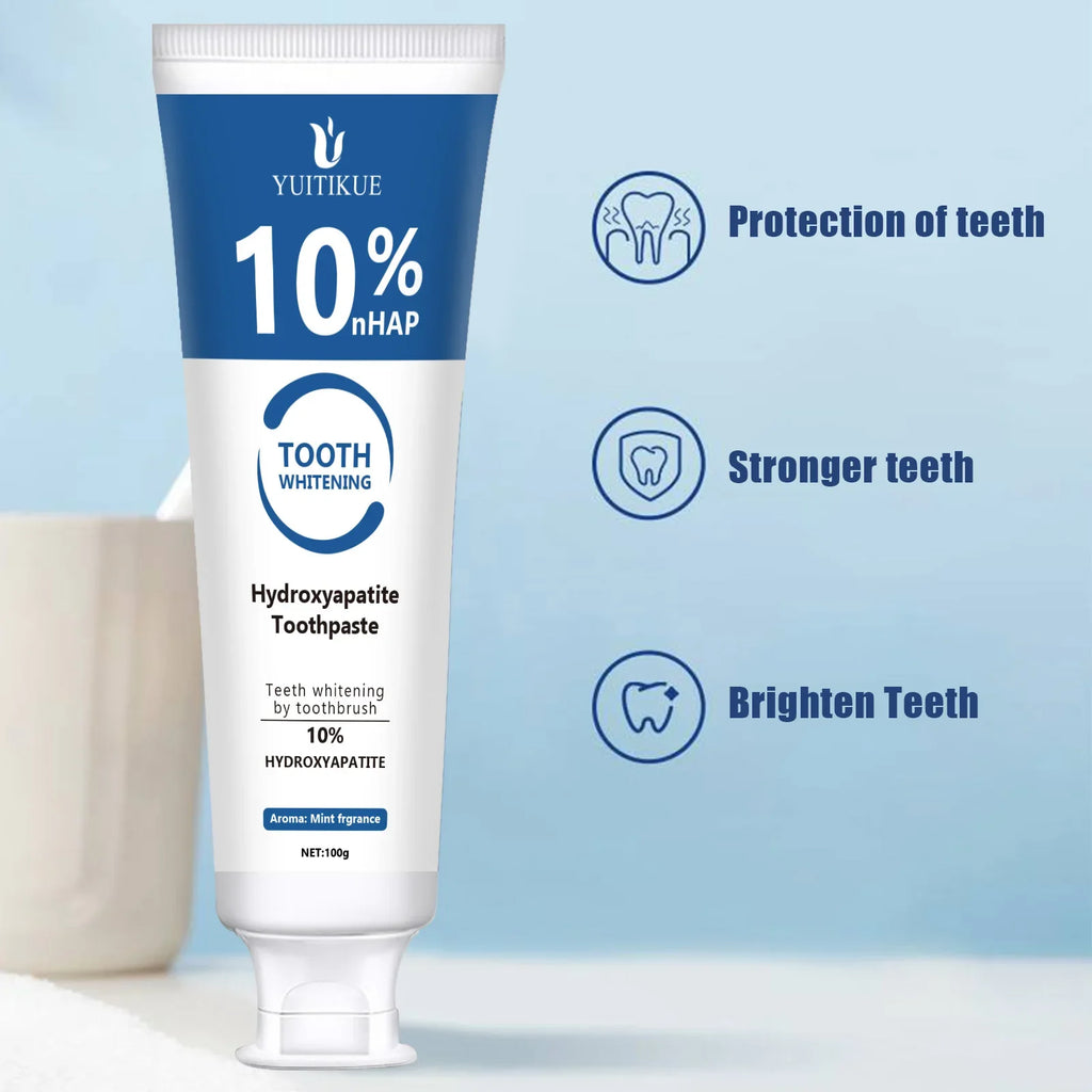 10% Hydroxyapatite Toothpaste – Enamel Repair & Whitening 100g
