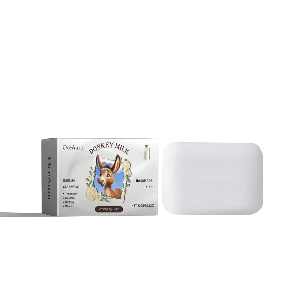 OceAura Donkey Milk Soap – Niacinamide Exfoliating Body Bar