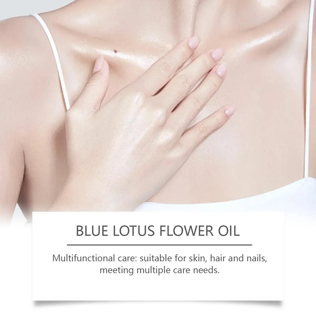 WOODSLEEP Blue Lotus Essential Massage Oil – Hair, Nail & Body