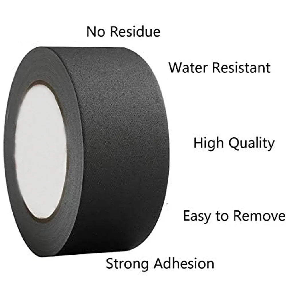 Matte Cotton Gaffer Tape – Non-Reflective, Easy Tear, 10m Roll